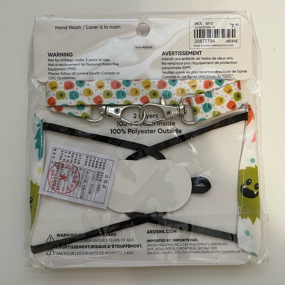 4 Kids Reusable Cloth Mask for children - NWT - Picture 4 of 10